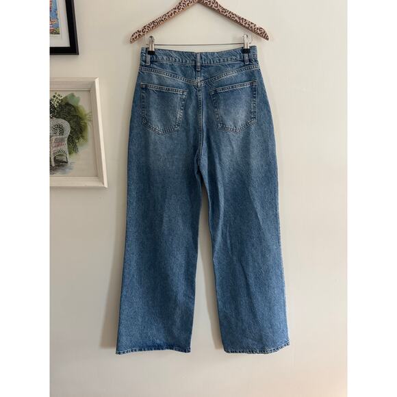 REFORMATION Cary High Rise Slouchy Wide Leg Jeans in Colorado Size 28 - Picture 8 of 8